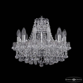 Подвесная люстра Bohemia Ivele Crystal 1409 1409/12/141 Ni