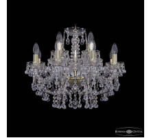 Подвесная люстра Bohemia Ivele Crystal 1409 1409/8+4/195 G