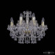 Подвесная люстра Bohemia Ivele Crystal 1409 1409/8+4/195 G