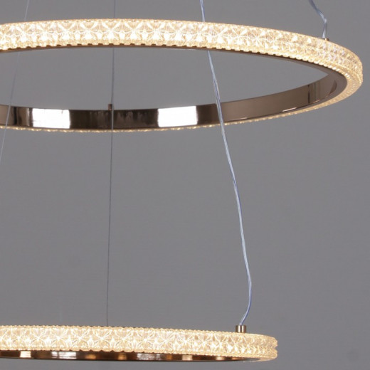 Подвесная люстра  87090-0.4-03 BK+FG