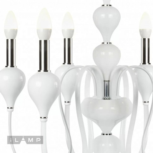 Подвесная люстра iLamp Lady 88003-6 WH
