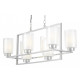 Подвесная люстра LUMINA DECO Lino LDP 1239-8 CHR