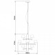 Подвесная люстра Divinare Albero 1680/02 LM-12