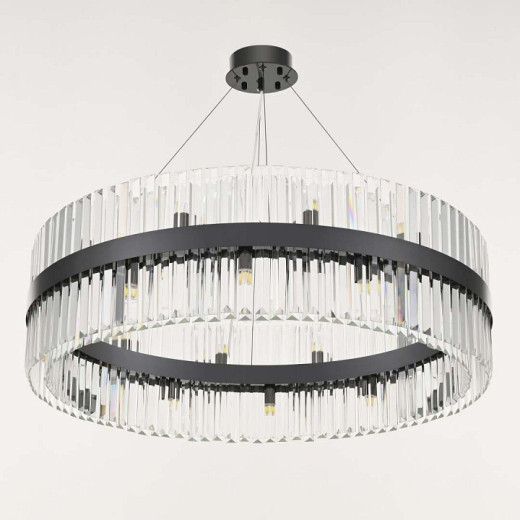 Подвесная люстра Arte Milano Белладжо 440110.840.24.G9.B1 BK