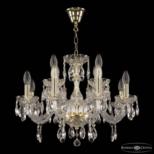 Подвесная люстра Bohemia Ivele Crystal 117 117/8+4/195 G