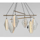 Подвесная люстра Eurosvet  301054 LED латунь