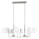 Подвесная люстра Loft it Hilton 10527/8 Nickel