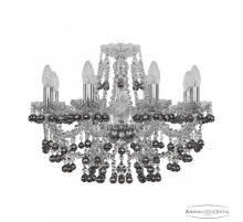 Подвесная люстра Bohemia Ivele Crystal 1409 1409/8/195 Ni K731
