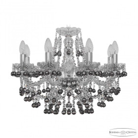 Подвесная люстра Bohemia Ivele Crystal 1409 1409/8/195 Ni K731