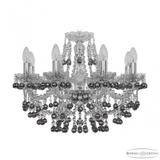Подвесная люстра Bohemia Ivele Crystal 1409 1409/8/195 Ni K731
