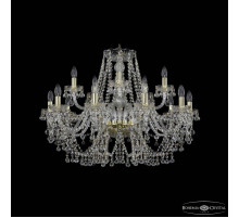 Подвесная люстра Bohemia Ivele Crystal 1409 1409/10+5/300 G