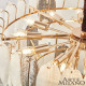 Подвесная люстра Arte Milano AM-99486 0608B.D550.H490.E14.12 G