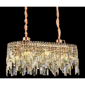 Подвесная люстра ILLUMICO  IL5556-8PLDI-39-GD