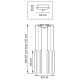 Подвесная люстра Lightstar Tubo L8T747347