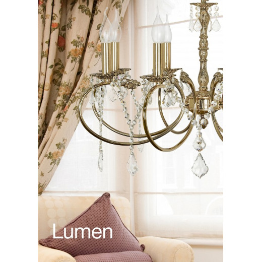 Подвесная люстра Arti Lampadari Lumen Lumen E 1.1.6.602 GB