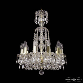 Подвесная люстра Bohemia Ivele Crystal 1402 1402/10/141/XL-58 G