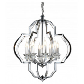 Подвесная люстра LUMINA DECO Cesaro LDP 17078-8 CHR