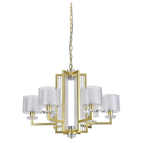 Подвесная люстра Newport ALEXANDRA 4406+1/C mat.gold