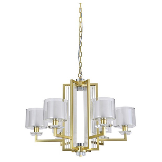 Подвесная люстра Newport ALEXANDRA 4406+1/C mat.gold