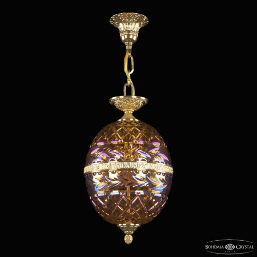 Подвесная люстра Bohemia Ivele Crystal 5680 5680/22 G Shampan/M-1F