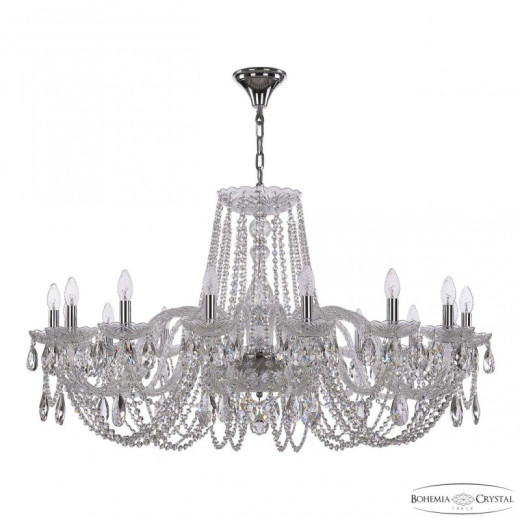 Подвесная люстра Bohemia Ivele Crystal 1402 1402/16/400 Ni