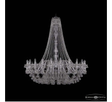 Подвесная люстра Bohemia Ivele Crystal 1409 1409/24/530/h-160 Ni