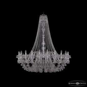 Подвесная люстра Bohemia Ivele Crystal 1409 1409/24/530/h-160 Ni