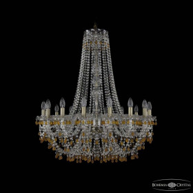 Подвесная люстра Bohemia Ivele Crystal 1410 1410/16/300/h-95 Pa V1003