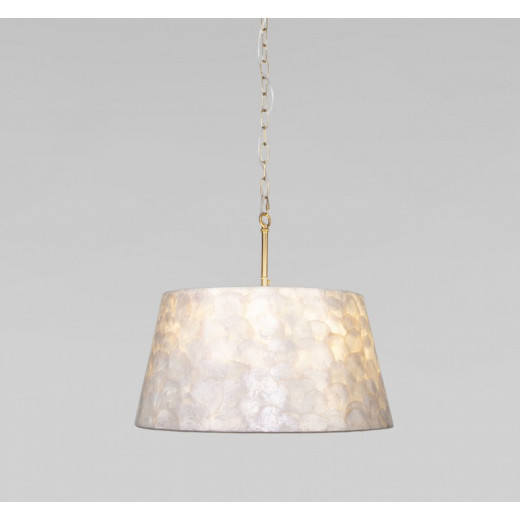 Подвесная люстра Eurosvet  101013/5 латунь/перламутр Smart