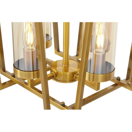 Подвесная люстра LUMINA DECO Afres LDP 1246-4 MD+AB