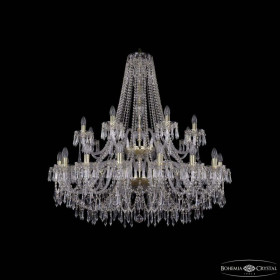 Подвесная люстра Bohemia Ivele Crystal 1403 1403/20+10/400/2d G