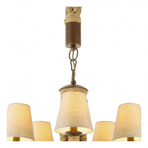 Подвесная люстра Arte Lamp Corda A8958LM-5BR