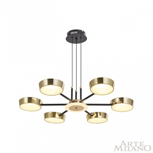 Подвесная люстра Arte Milano Ferrara-71079 271079/6 BK/GD