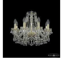 Подвесная люстра Bohemia Ivele Crystal 1409 1409/8/160 G