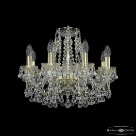 Подвесная люстра Bohemia Ivele Crystal 1409 1409/8/160 G
