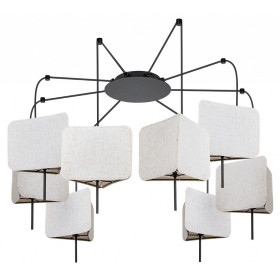 Подвесная люстра Arte Lamp TRIXIE A7084SP-8BK