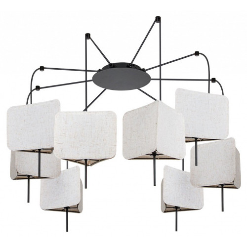 Подвесная люстра Arte Lamp TRIXIE A7084SP-8BK