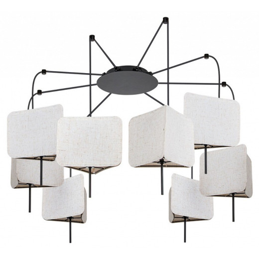 Подвесная люстра Arte Lamp TRIXIE A7084SP-8BK