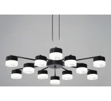 Подвесная люстра  19490-0.4-6+6 Black