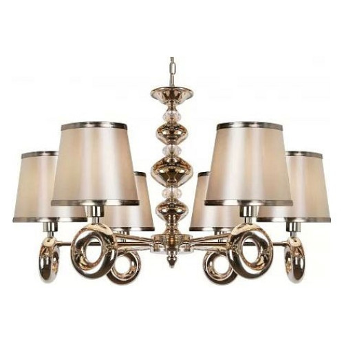 Подвесная люстра iLamp Brooklyn P2401-6 Nickel