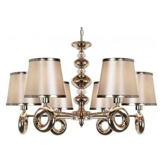 Подвесная люстра iLamp Brooklyn P2401-6 Nickel
