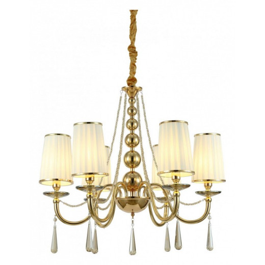 Подвесная люстра LUMINA DECO Fabione LDP 1200-6 F.GD