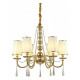 Подвесная люстра LUMINA DECO Fabione LDP 1200-6 F.GD