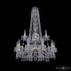 Подвесная люстра Bohemia Ivele Crystal 1403 1403/10+5/240/h-92/2d G
