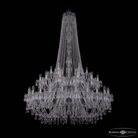 Подвесная люстра Bohemia Ivele Crystal 1403 1403/24+12+6/460/h-177/2d Ni