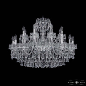 Подвесная люстра Bohemia Ivele Crystal 1410 1410/16+8/300 Ni V0300
