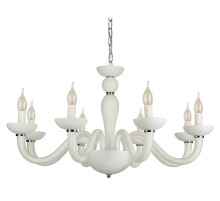 Подвесная люстра Newport ARLETTE 8648/С chrome mat.white