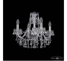 Подвесная люстра Bohemia Ivele Crystal 1409 1409/4/160 Ni