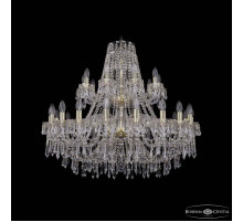 Подвесная люстра Bohemia Ivele Crystal 1403 1403/20+10/360/2d G