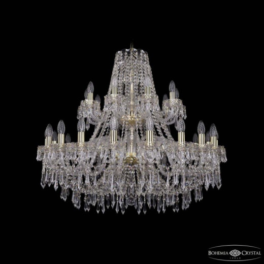 Подвесная люстра Bohemia Ivele Crystal 1403 1403/20+10/360/2d G